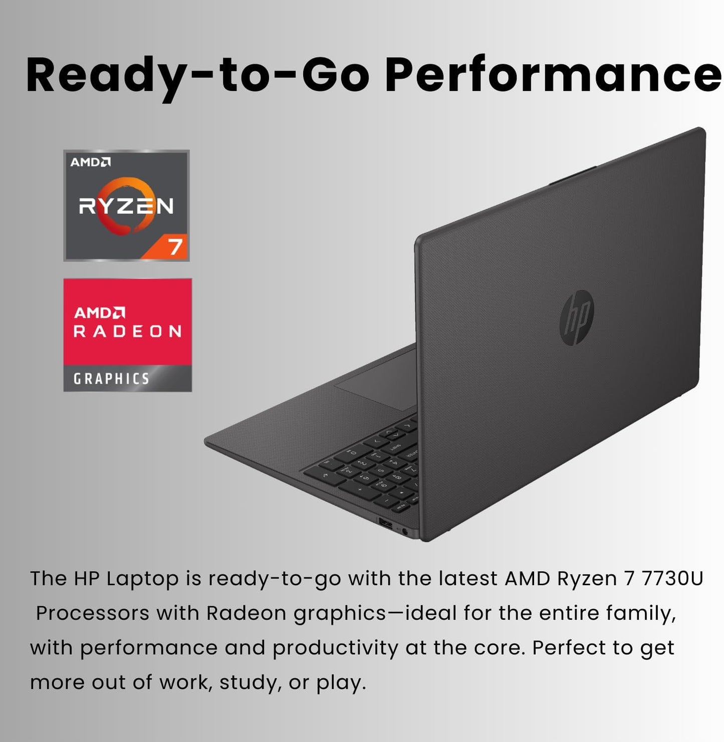 HP TPN-Q287 Ryzen 7 Business Laptop - 16GB, 1TB SSD
