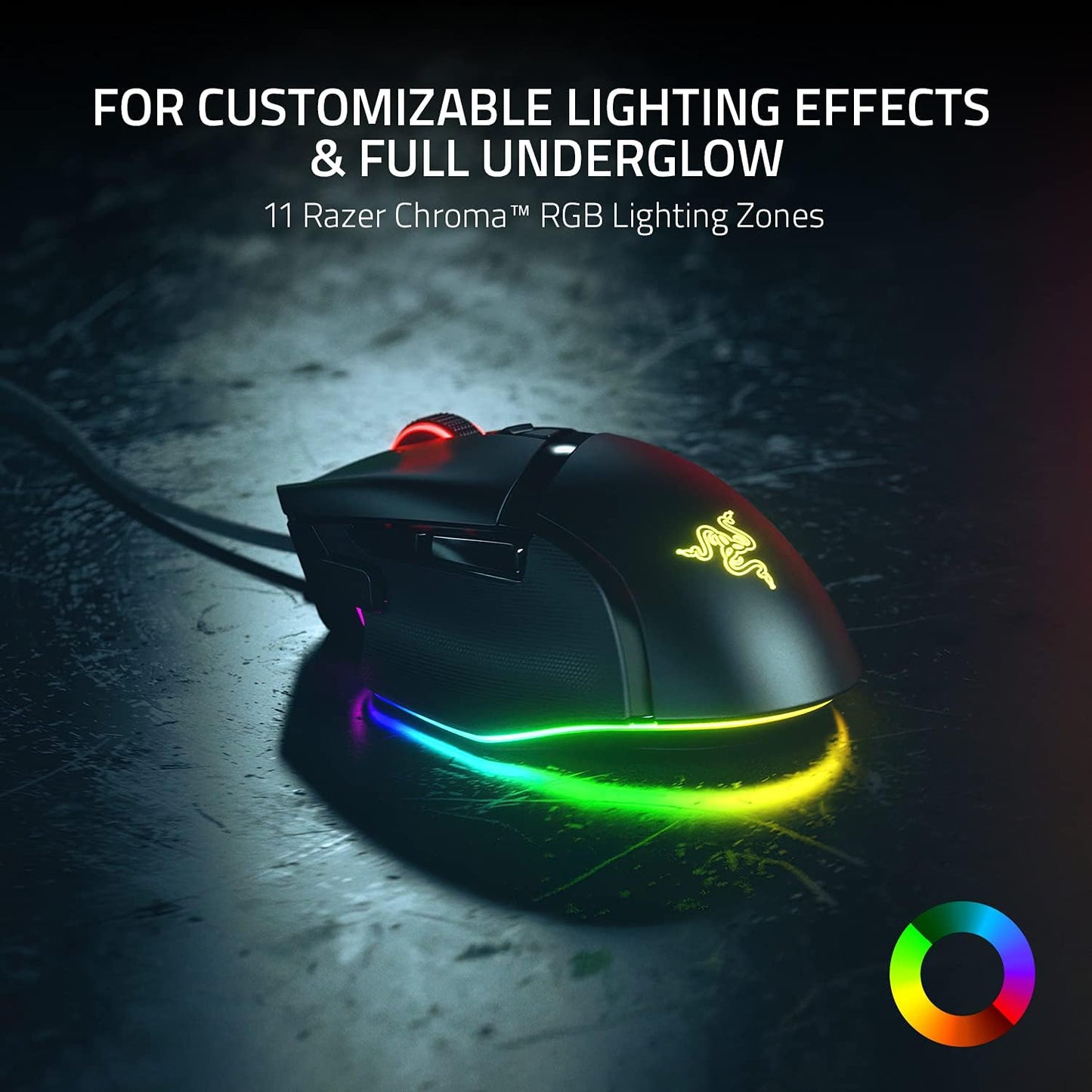 Razer Basilisk V3 Renewed Ergonomic Gaming Mouse