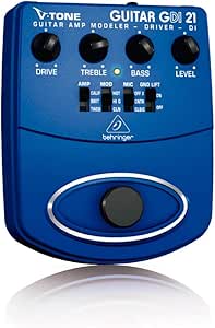 Behringer GDI21 V-TONE Guitar Amp Modeler DI Box — main product image