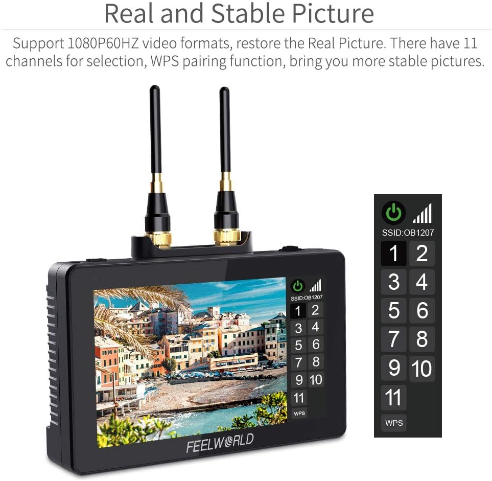 FEELWORLD FT6 FR6 Wireless HDMI Monitor Director Kit