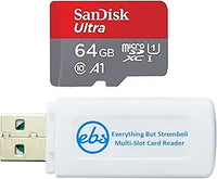 SanDisk 64GB Ultra MicroSD Card for LG Phones + Reader