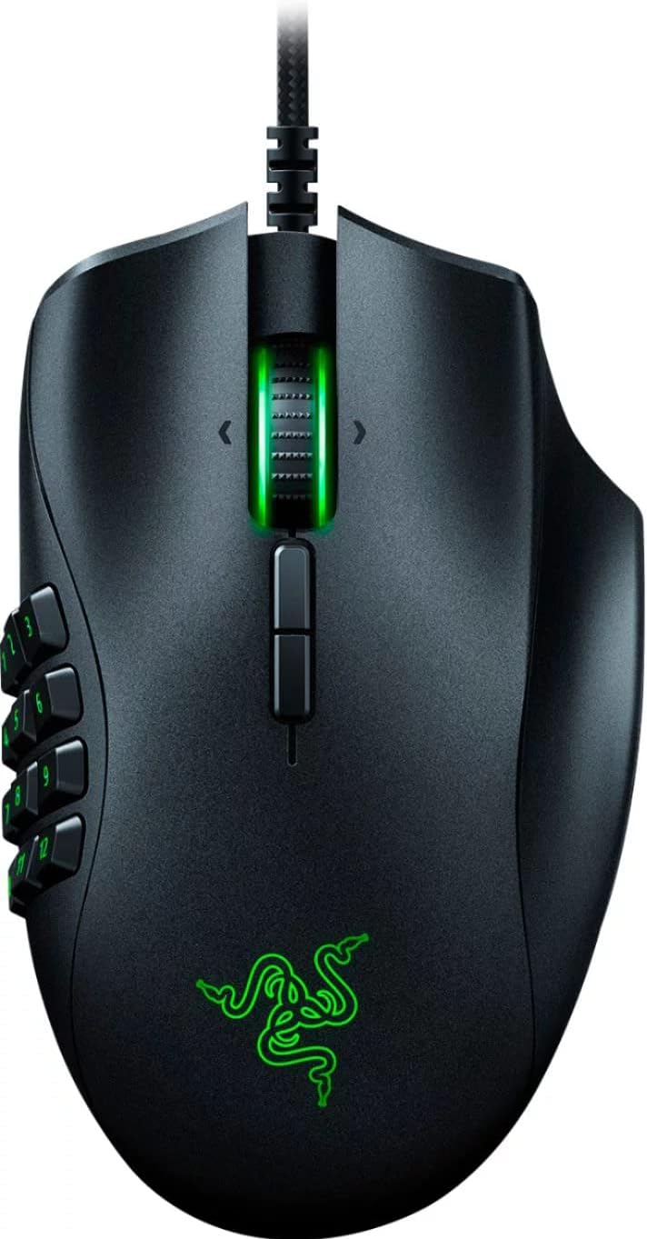 Razer RZ01-02410200-R3U1 Naga Classic MMO Gaming Mouse
