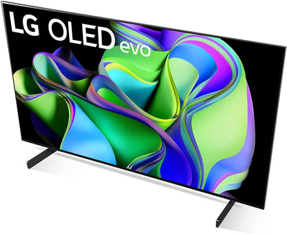 LG E99LGOLED83C3PUA 83-Inch OLED evo C3 4K Smart TV Bundle