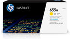 HP CF452A 655A Yellow Original LaserJet Toner Cartridge