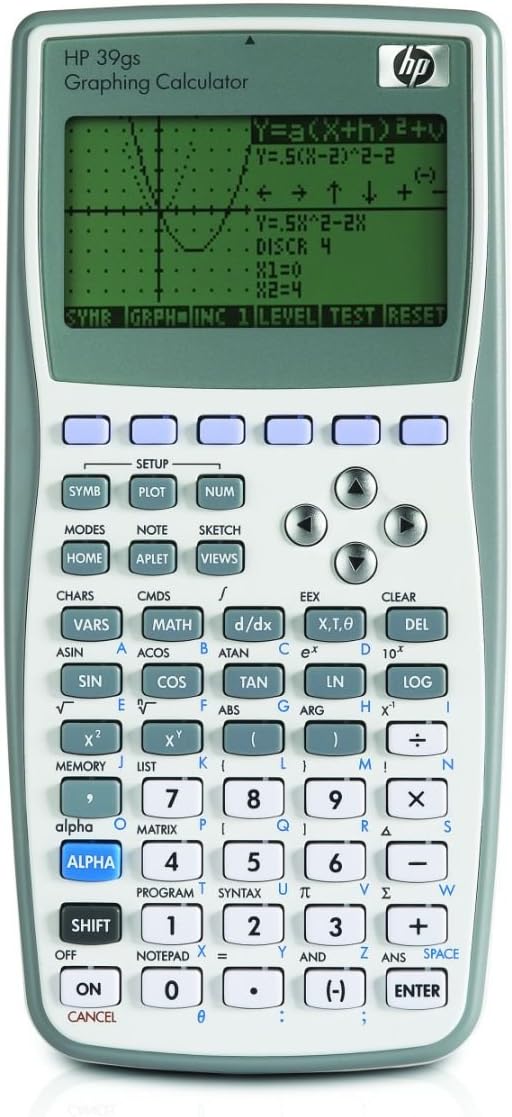 HP 39gs Scientific Graphing Calculator — main product image