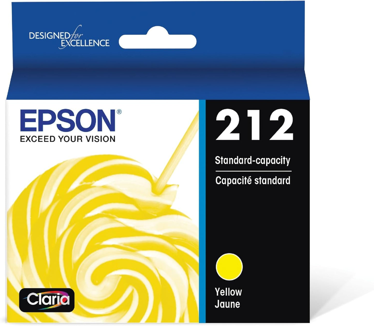 Epson T212420-S 212 Claria Standard Capacity Yellow Ink Cartridge