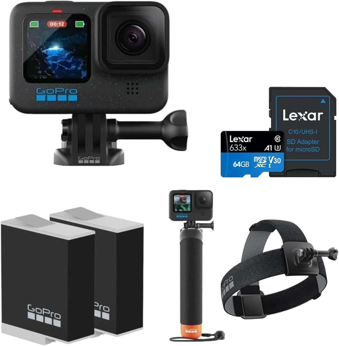 GoPro HERO12 Black Bundle Action Camera