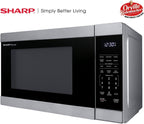 Sharp SMC1162KS 1.1 CuFt Countertop Microwave