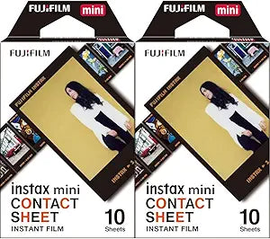 Fujifilm Mini Film Instax Contact Sheet - 20 Exposures