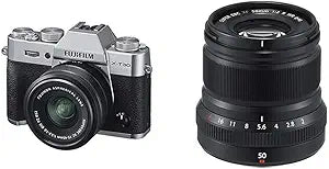 Fujifilm X-T30 XC15-45mm + XF50mmF2 Lens Kit Silver/Black