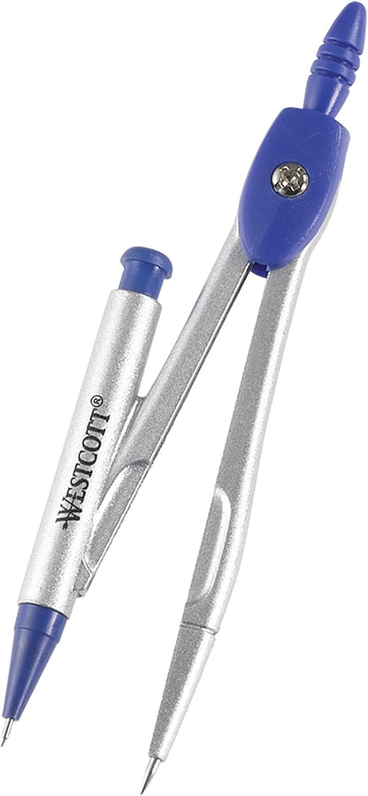 Westcott 14564 6-Piece Geometry Tool Kit, School Supplies