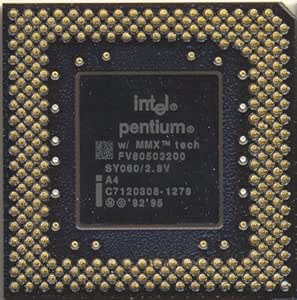 Intel SL27J Pentium 200MMX CPU — main product image
