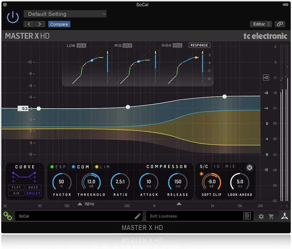 TC Electronic MASTER X HD NATIVE/MASTER X HD-DT Multiband Dynamics Plugin