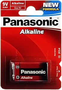 Panasonic 074870 Alkaline 9V Battery (Single Pack)