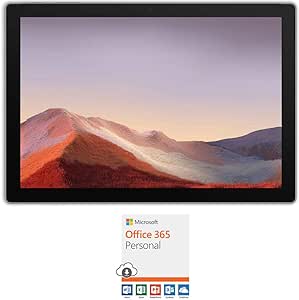 Microsoft E1MSVAT00001 Surface Pro 7 i7 16GB/512GB Platinum Bundle