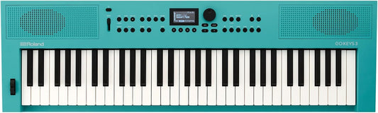 Roland GOKEYS3-TQ 61-Note Music Creation Keyboard Turquoise