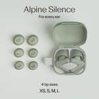 Alpine Silence Ear Plugs Sleep Focus Travel Green