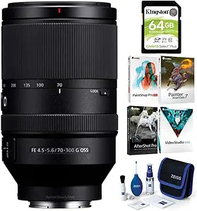 Sony FE 70-300mm G OSS Telephoto Zoom Lens Bundle