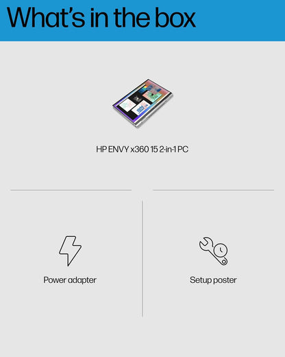HP 68U51UA#ABA ENVY x360 15.6" FHD Touchscreen Laptop