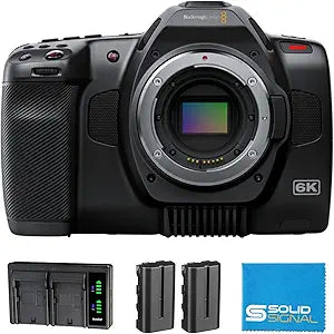 Blackmagic Design 6K Pro Pocket Cinema Camera Bundle