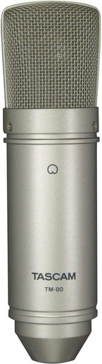 Tascam TM-80 Condenser Microphone - Silver Diaphragm