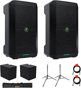 Mackie Thump Go 8" Battery-Powered Loudspeaker Pair Bundle