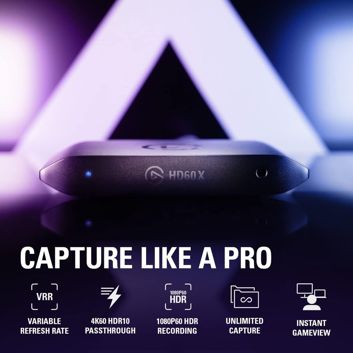 Elgato 10GBE9901 HD60 X - 4K30 Stream & Record Capture Card
