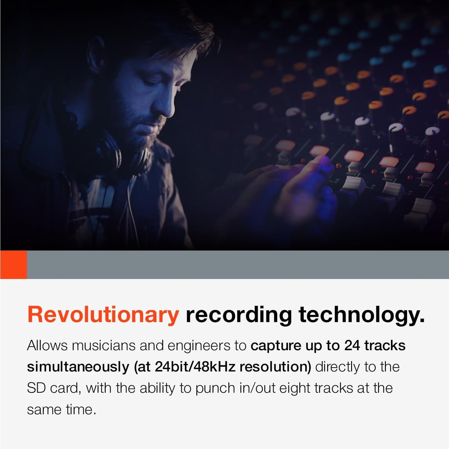 Tascam Model24 24-Track Multi-Track Live Mixer/Recorder