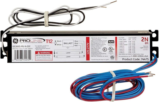 GE Lighting 93880 GE2F96T12 Fluorescent Ballast
