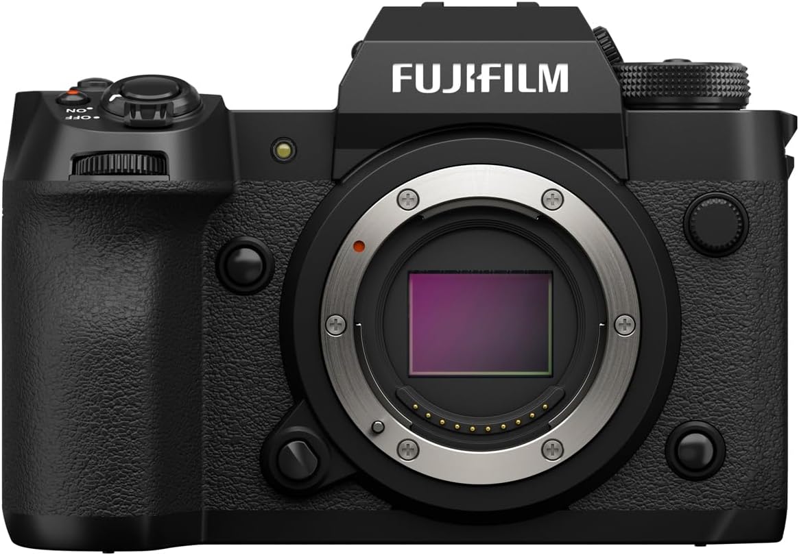 Fujifilm X-H2 40MP Mirrorless Camera Bundle, 128GB SD Card