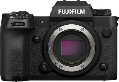 Fujifilm X-H2 40MP Mirrorless Camera Bundle, 128GB SD Card