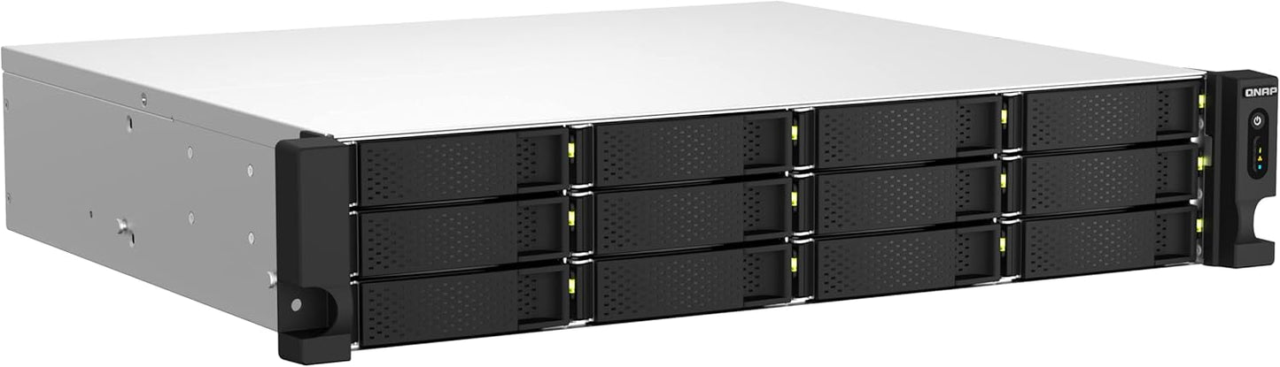 QNAP TS-1264U-RP-8G-US 12-Bay Rackmount NAS