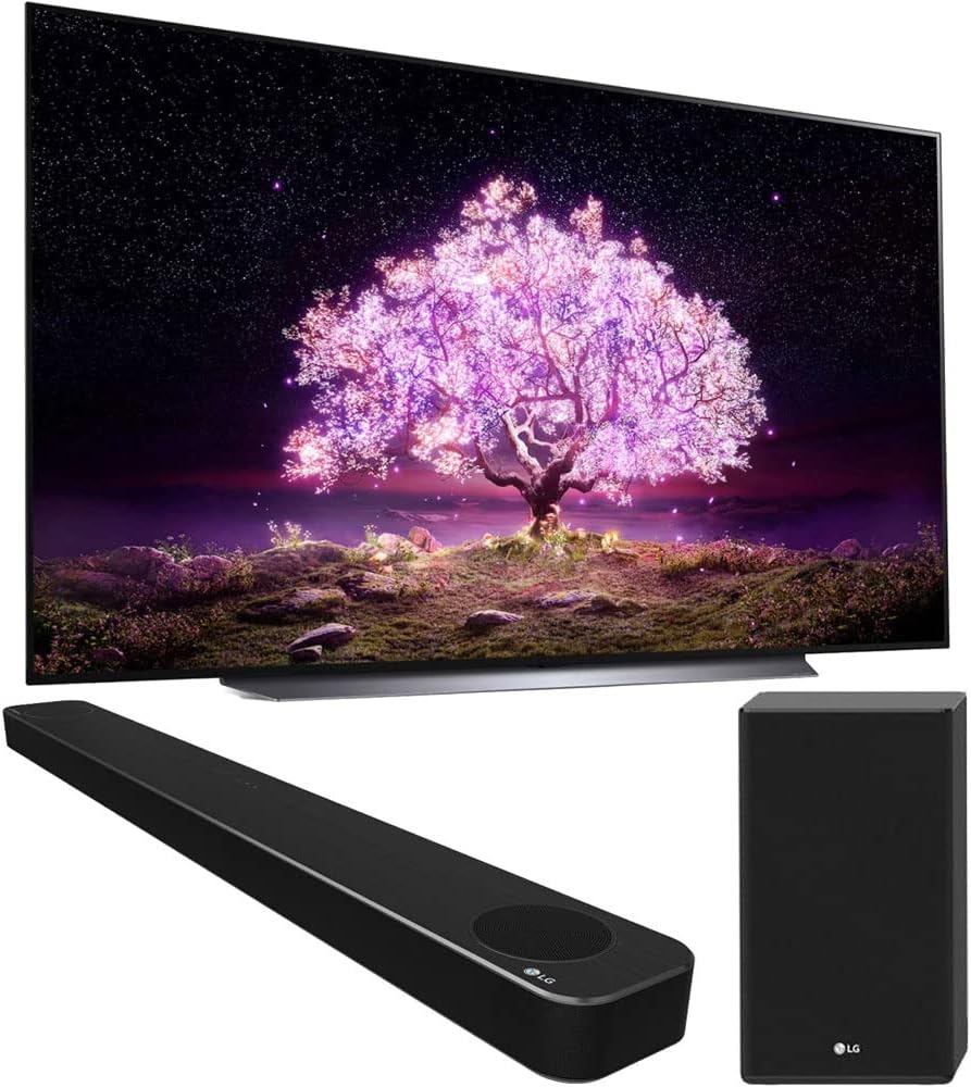 LG E50LGOLED83C1PUA 83" OLED TV and Soundbar Bundle
