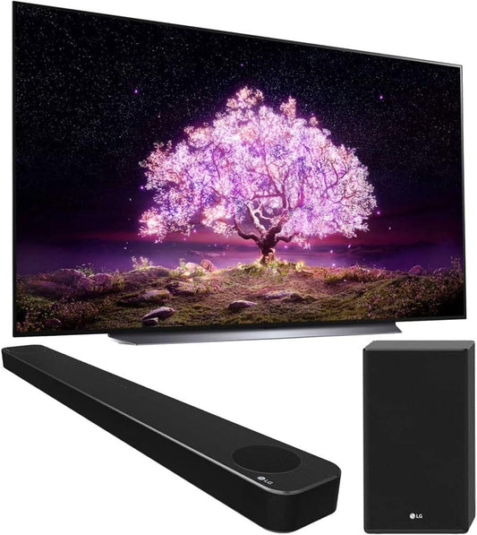 LG E50LGOLED83C1PUA 83" OLED TV and Soundbar Bundle