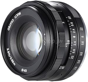Meike MK-05020MF 50mm f2.0 Manual Focus MFT Lens — main product image