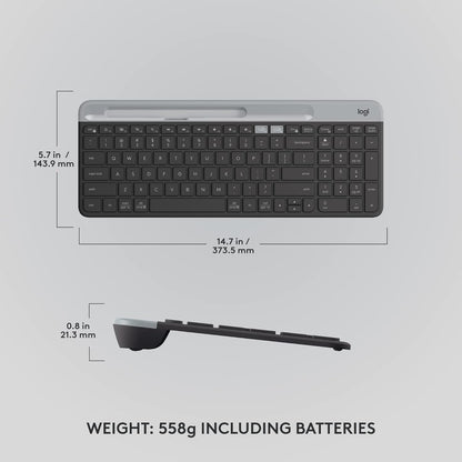 Logitech 920-011479 K585 Multi-Device Slim Wireless Keyboard