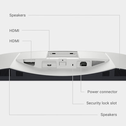 Dell S2725HS 27-Inch FHD 100Hz Monitor - Ash White