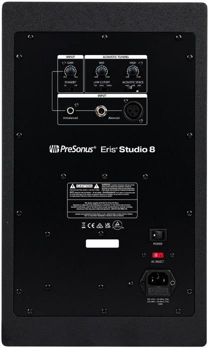 PreSonus Eris Studio 8" Active Studio Monitor