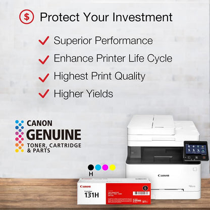 Canon CRG 131 Toner Bundle CMYHK High Capacity