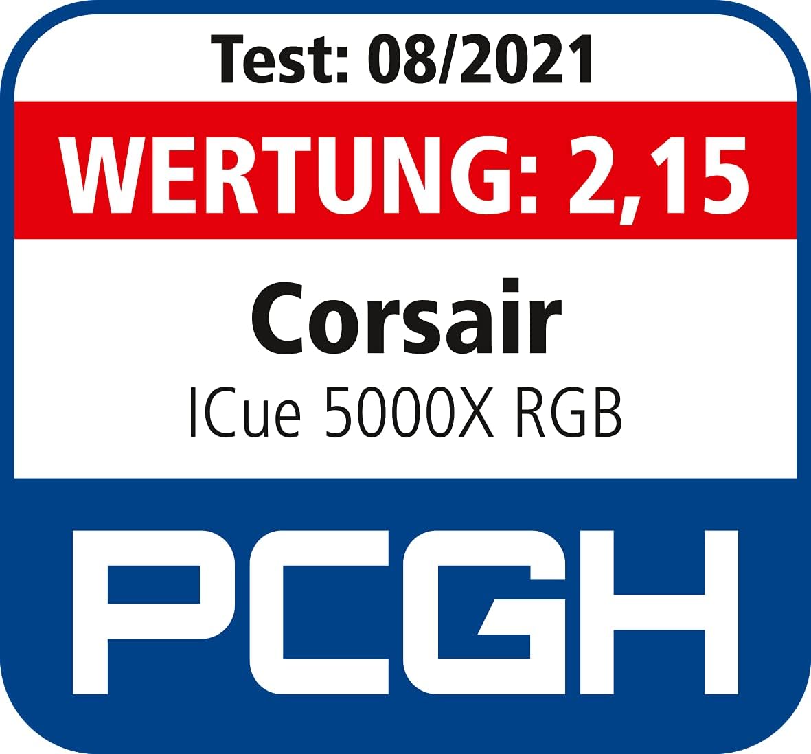 Corsair CC-9011212-WW iCUE 5000X RGB Black Mid-Tower Case