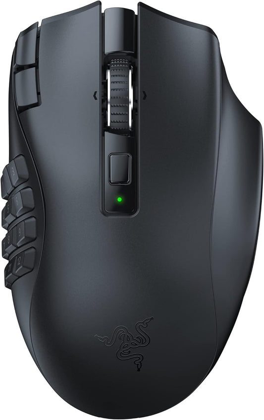 Razer RZ01-03600100-R3U1 Naga V2 HyperSpeed Wireless MMO Gaming Mouse