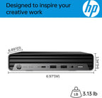 HP Pro 400 G9 Mini PC Celeron 16GB RAM 256GB SSD Windows 11 Pro