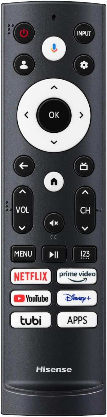 Hisense 65U8K 65" Mini-LED ULED 4K Google Smart TV