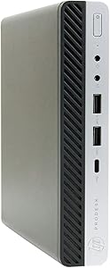 HP 600 G3-MINI ProDesk i5 16GB RAM 256GB SSD Renewed