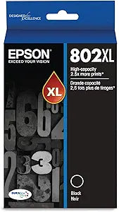 Epson T802XL120-S High Capacity Black Ink Cartridge — main product image