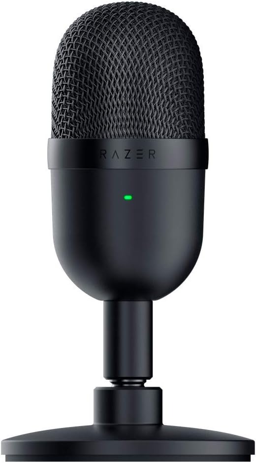 Razer RZ19-03450100-R3U1-cr Seiren Mini USB Streaming Microphone Black Renewed