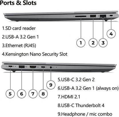 Lenovo 16 G7 Thinkbook 16" Ultra 7 Laptop, 32GB RAM, 1TB SSD
