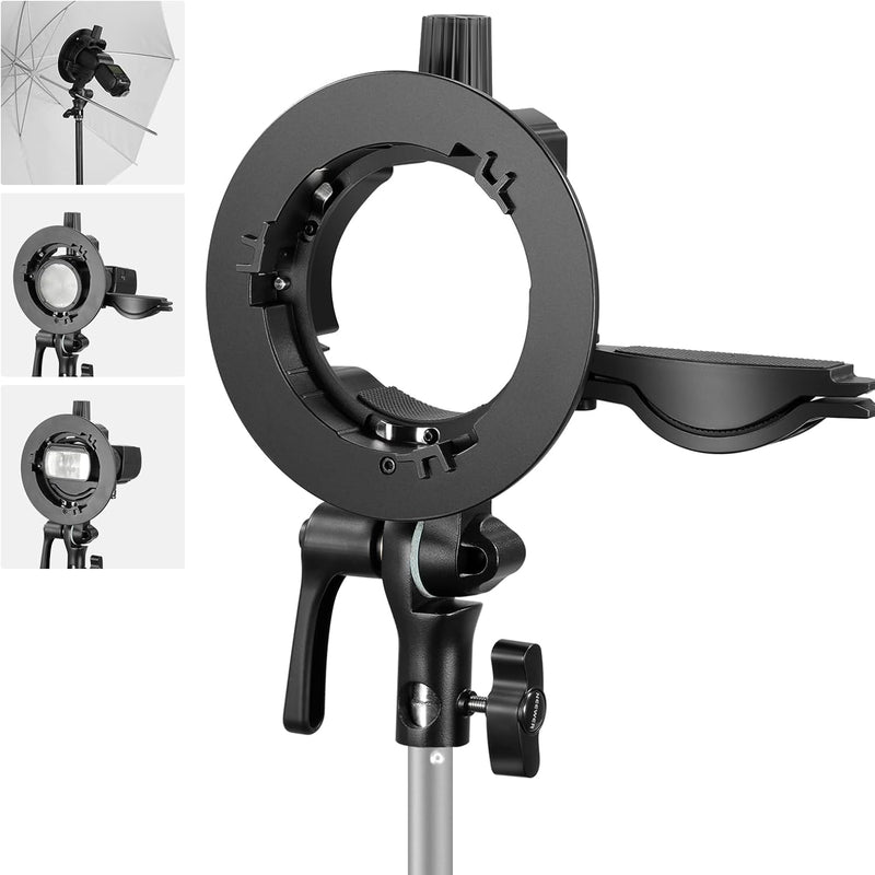 Neewer 10103058 S-Type Bowens Mount Speedlite Bracket — main product image