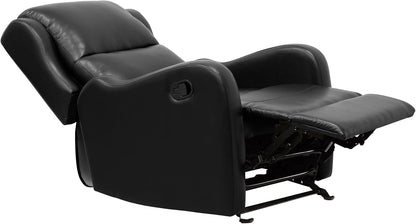 Lexicon 194840244745 Black Glider Recliner Chair