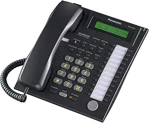 Panasonic KX-T7731B 24-Button Display Speakerphone Black